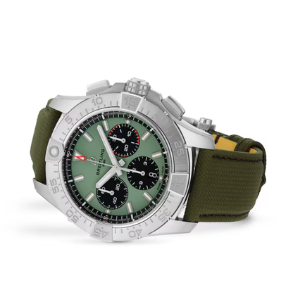 Breitling Green Dial AB0147101L1X1