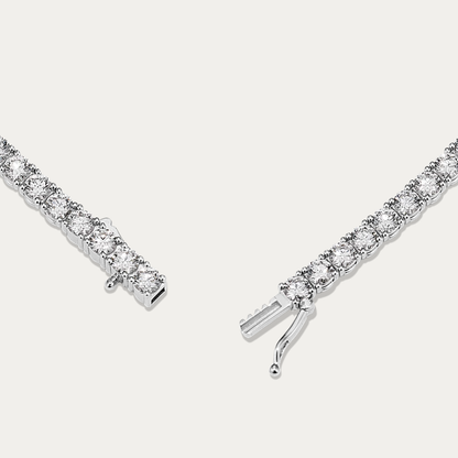 14k Gold 7 ct Lab Diamond Tennis Bracelet