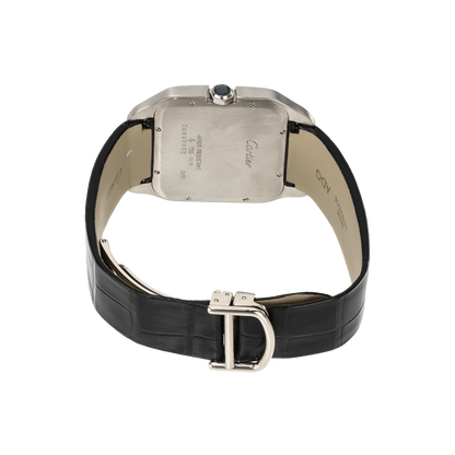 Santos Dumont White Gold Manual -  White Dial W2007051