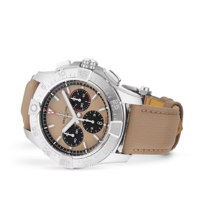 Breitling Beige Dial AB0147101A1X1