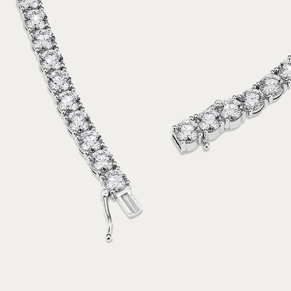 14k Gold 15 ct Lab Diamond Tennis Bracelet