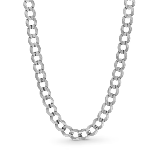 14k Gold 3.15mm Curb Chain Necklace