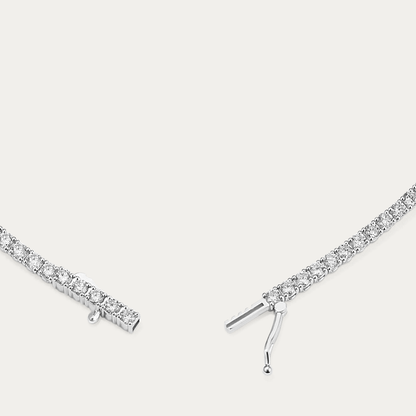 14k Gold 2 3/4 ct Lab Diamond Tennis Bracelet