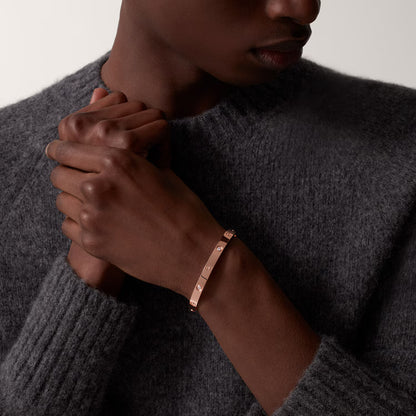 Cartier Love Bracelet 4 Diamond 18k Rose Gold