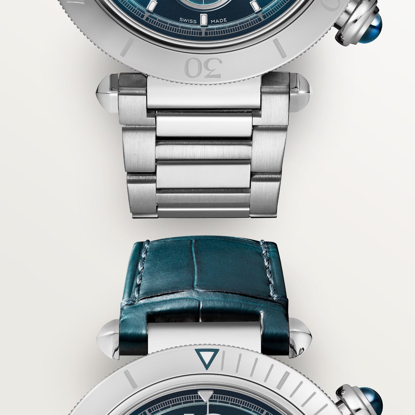 Pasha de Cartier watch - Blue Dial WSPA0039