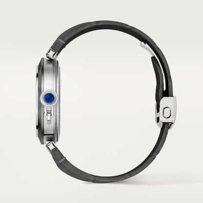 Pasha de Cartier skeleton watch - White Dial WHPA0017