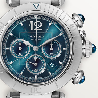 Pasha de Cartier watch - Blue Dial WSPA0039