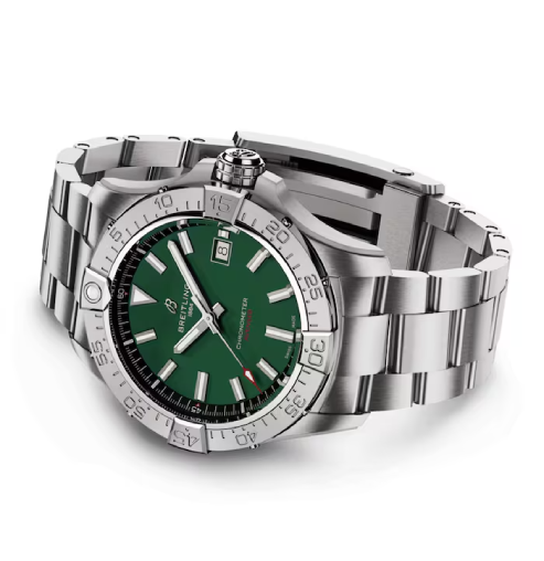 Breitling Green Dial A17328101L1A1