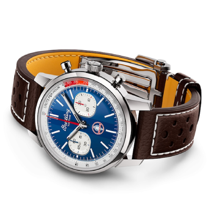 Breitling Blue Dial AB01763A1C1X1
