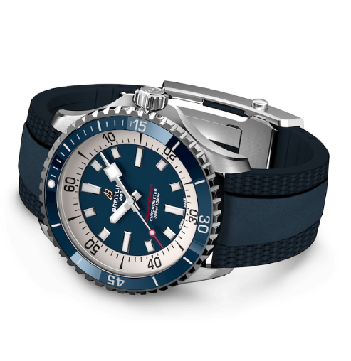 Breitling Blue and White Dial A17375E71C1S1