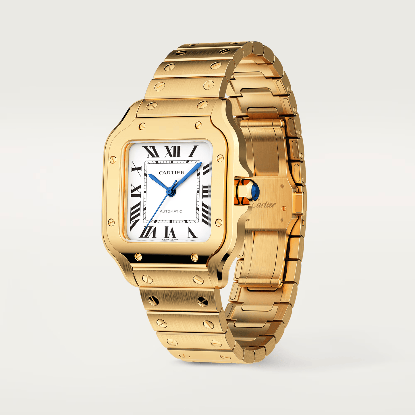 Santos de Cartier - White Dial WGSA0030