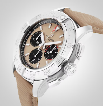 Breitling Beige Dial AB0147101A1X1