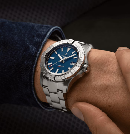 Breitling Blue Dial A17328101C1A1