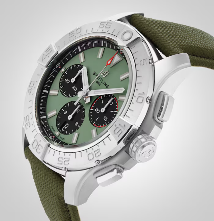 Breitling Green Dial AB0147101L1X1