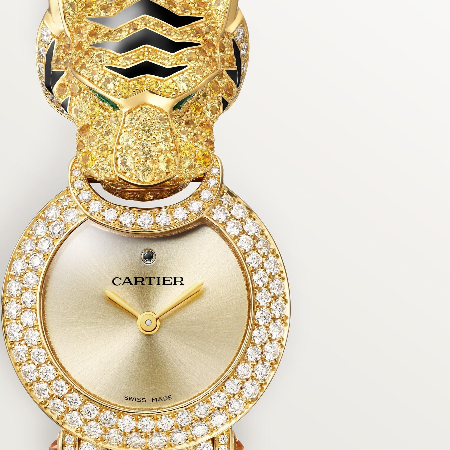 Animal Jewelry Watch - Gold Dial HPI01655