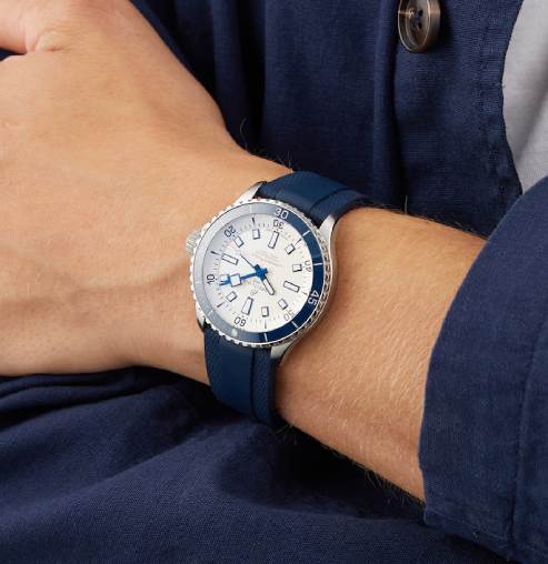 Breitling White Dial A17375E71G1S1