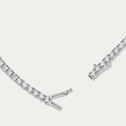 14k Gold 5 ct Lab Diamond Tennis Bracelet