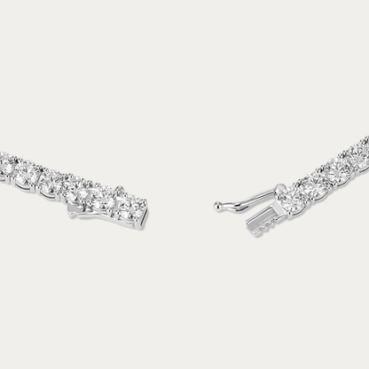 14k Gold 11 ct Lab Diamond Tennis Bracelet