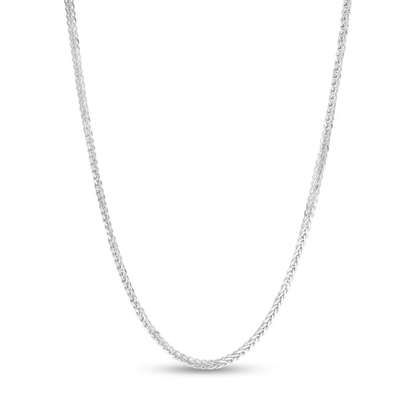 14k Gold 0.85 mm Wheat Chain Necklace