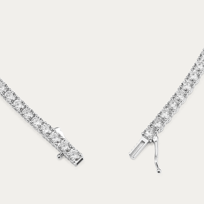 14k Gold 6 1/4 ct Lab Diamond Tennis Bracelet