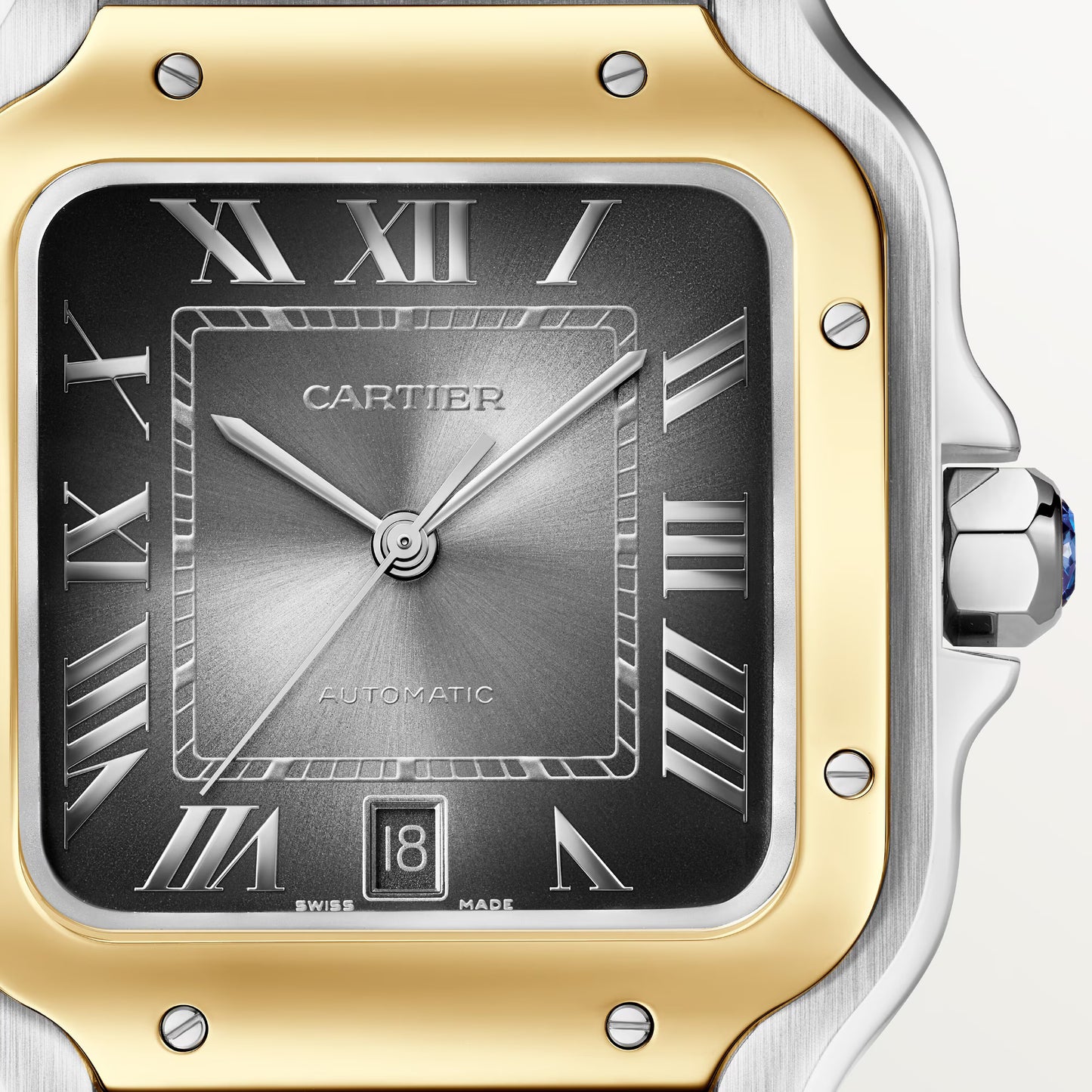 Santos de Cartier - Black Dial W2SA0030