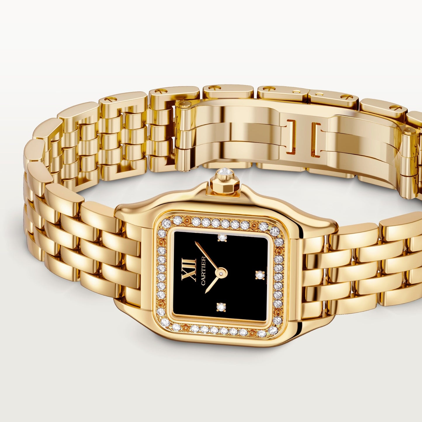 Panthère de Cartier watch - Black Dial WJPN0053