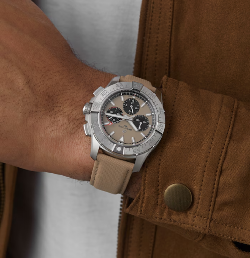 Breitling Beige Dial AB0147101A1X1