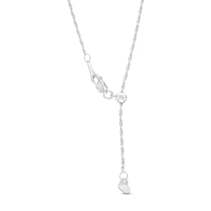 14k Gold 1.2mm Rope Chain Necklace