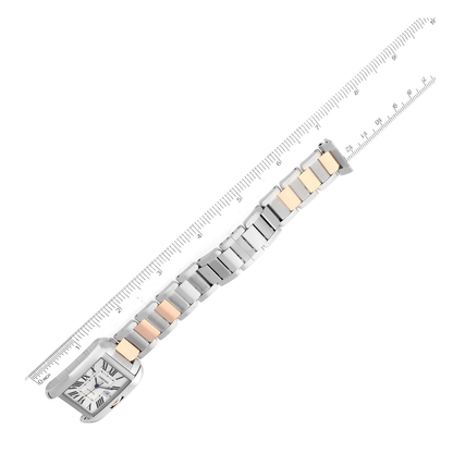 Cartier Tank Anglaise Large Steel Rose Gold - White Dial W5310037