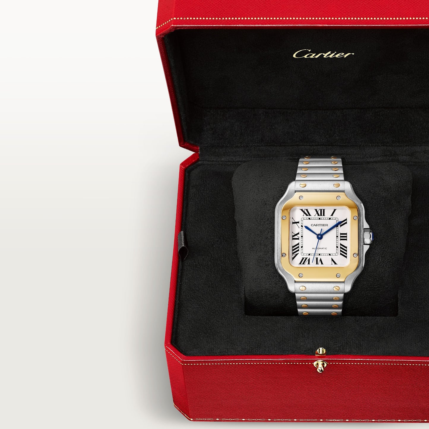 Santos de Cartier - White Dial W2SA0016