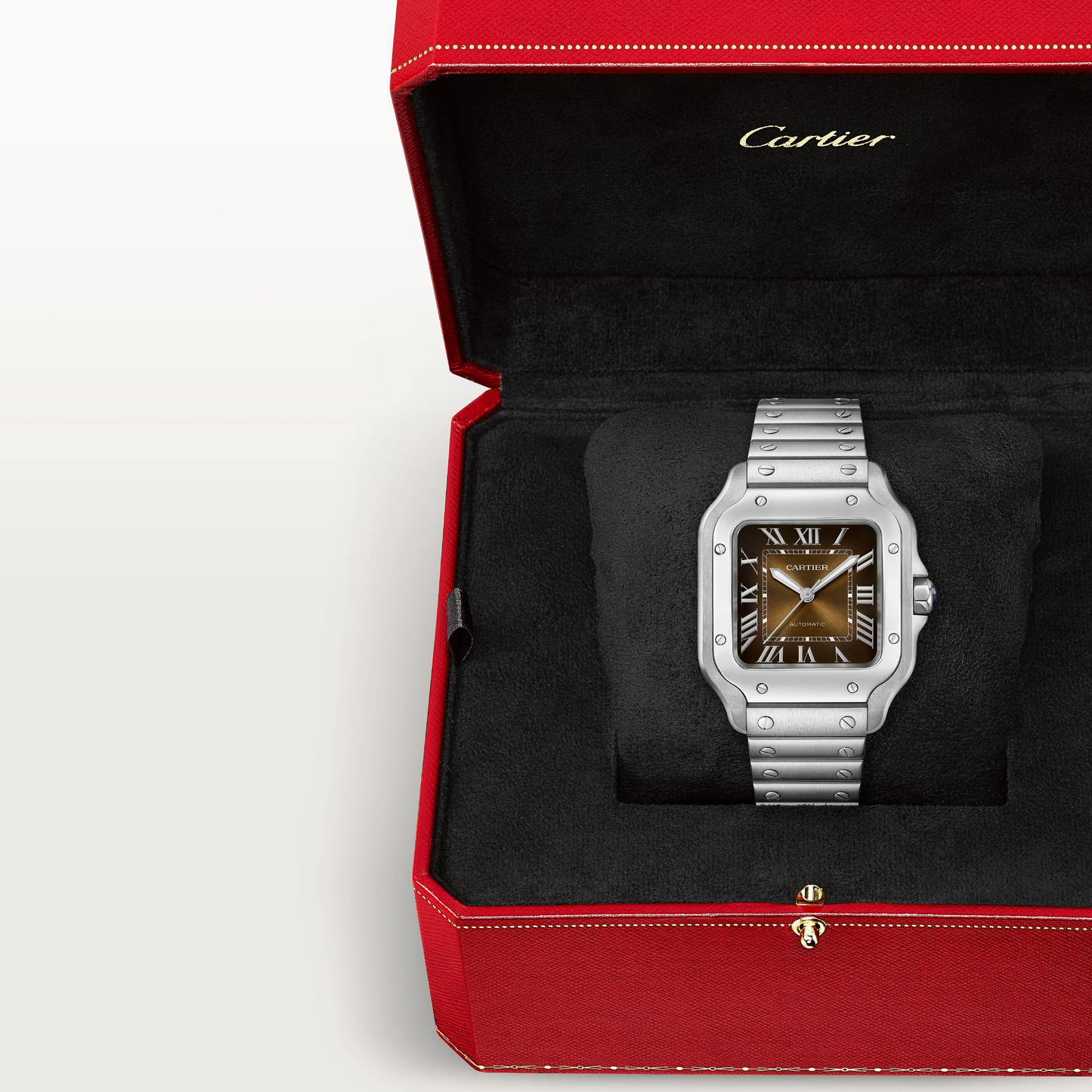 Santos de Cartier - Brown Dial WSSA0065
