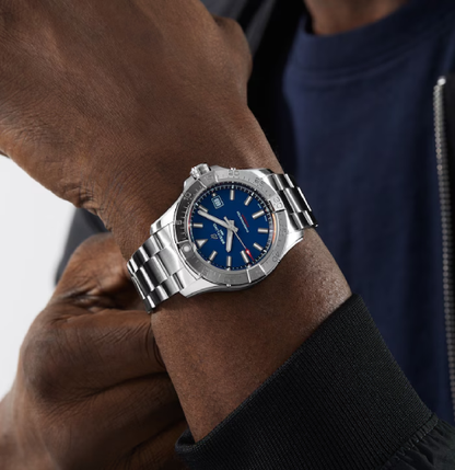 Breitling Blue Dial A17328101C1A1