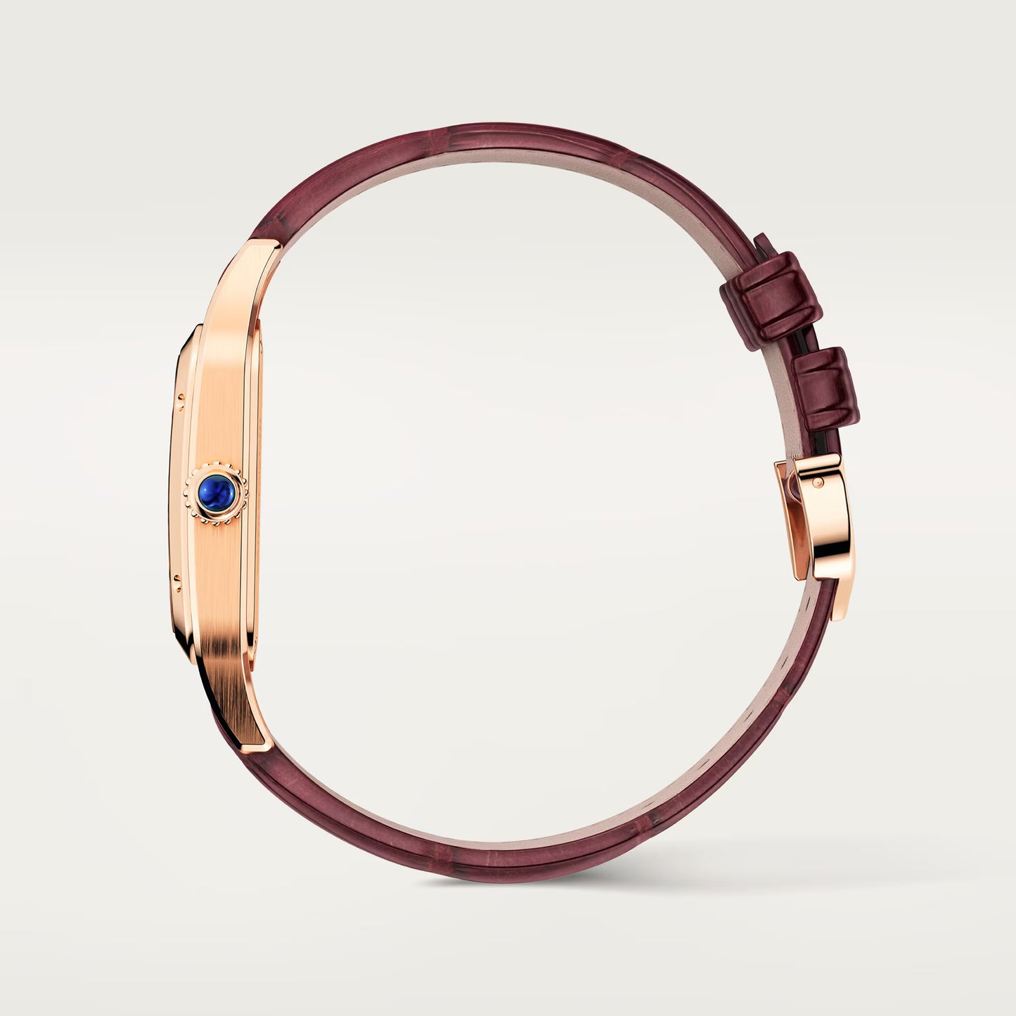 Santos-Dumont Skeleton Watch with micro-rotor - White Dial WHSA0030