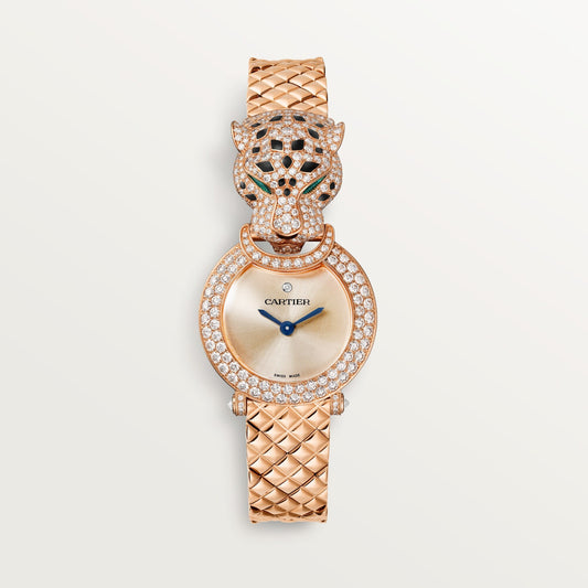 La Panthère de Cartier Watch - Rose Gold Dial HPI01510