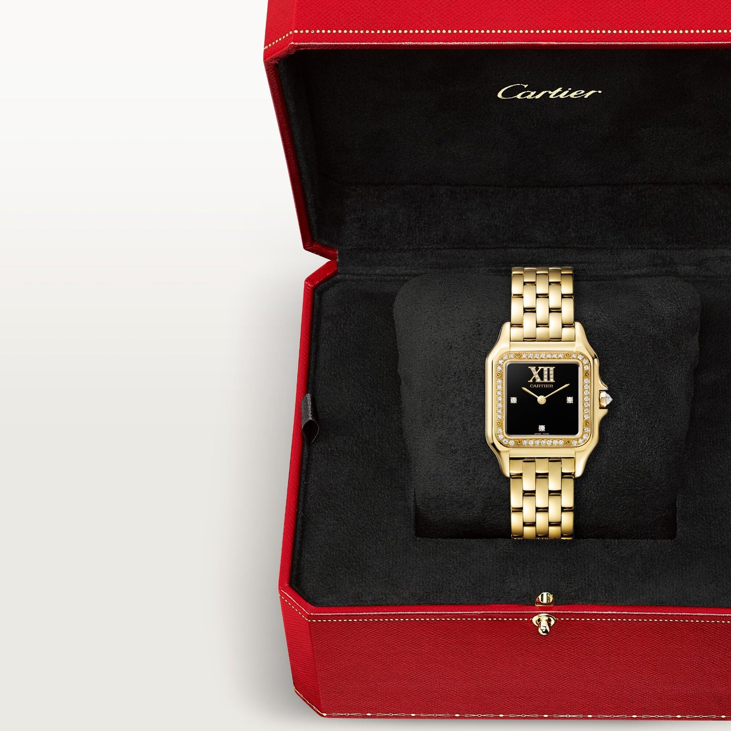 Panthère de Cartier watch - Black Dial WJPN0074