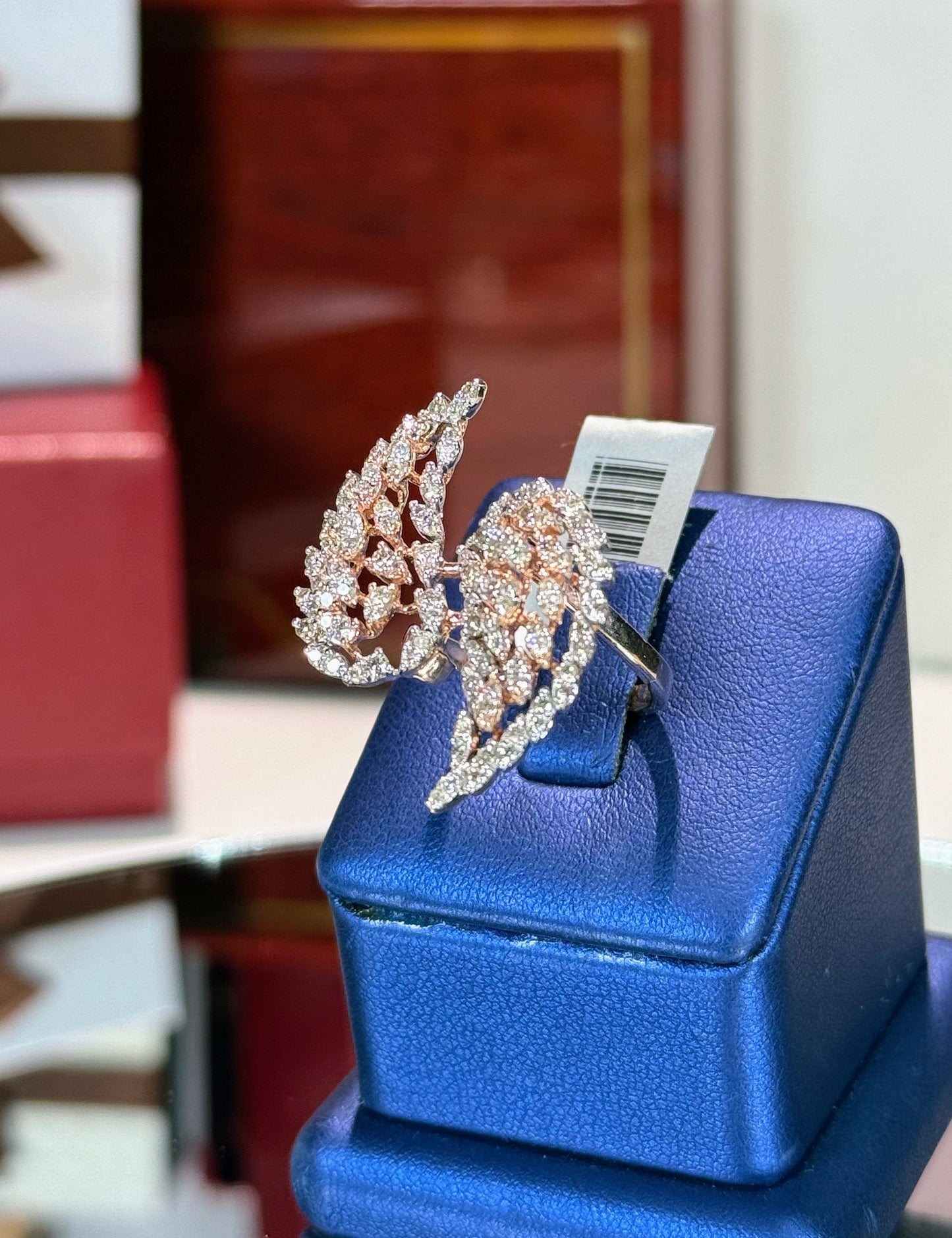 Angel Wings 14k Rose Gold Ring
