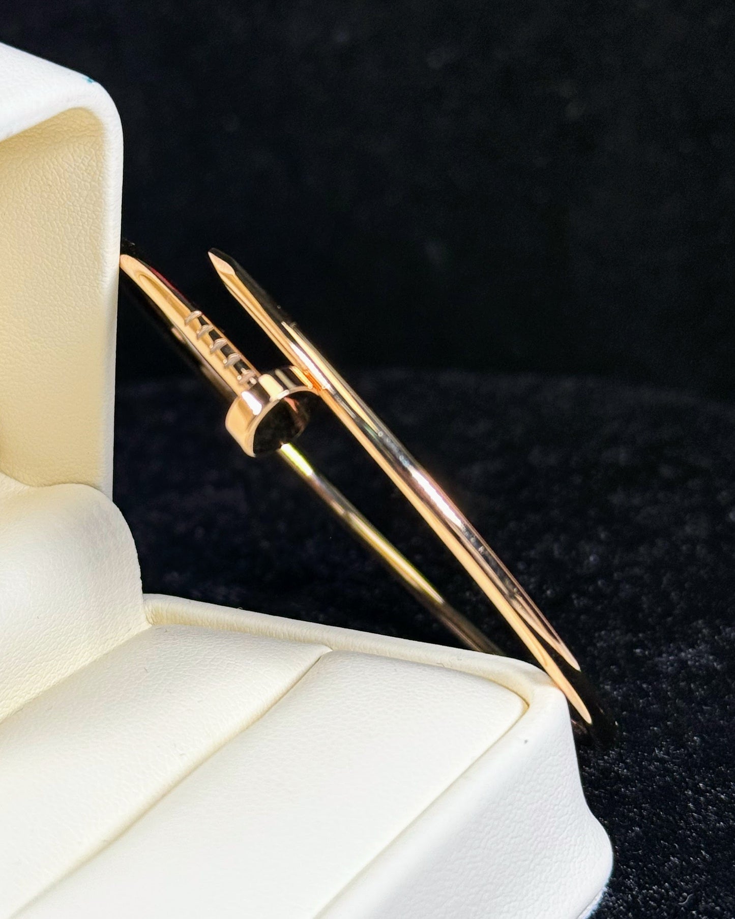 Cartier Juste un Clou Non-paved 18k Rose Gold Bracelet Small Model