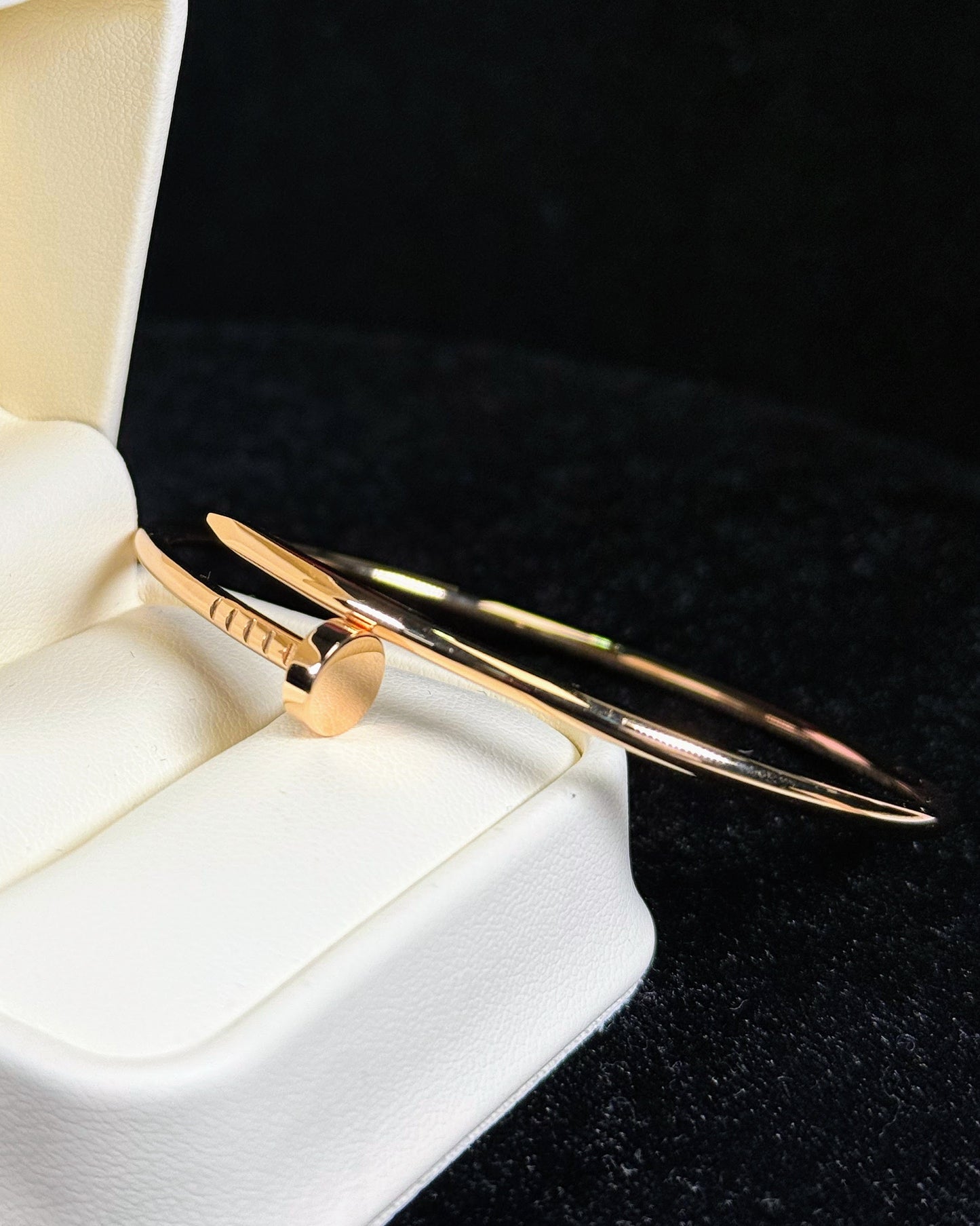Cartier Juste un Clou Non-paved 18k Rose Gold Bracelet Small Model