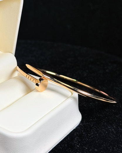 Cartier Juste un Clou Non-paved 18k Rose Gold Bracelet Small Model