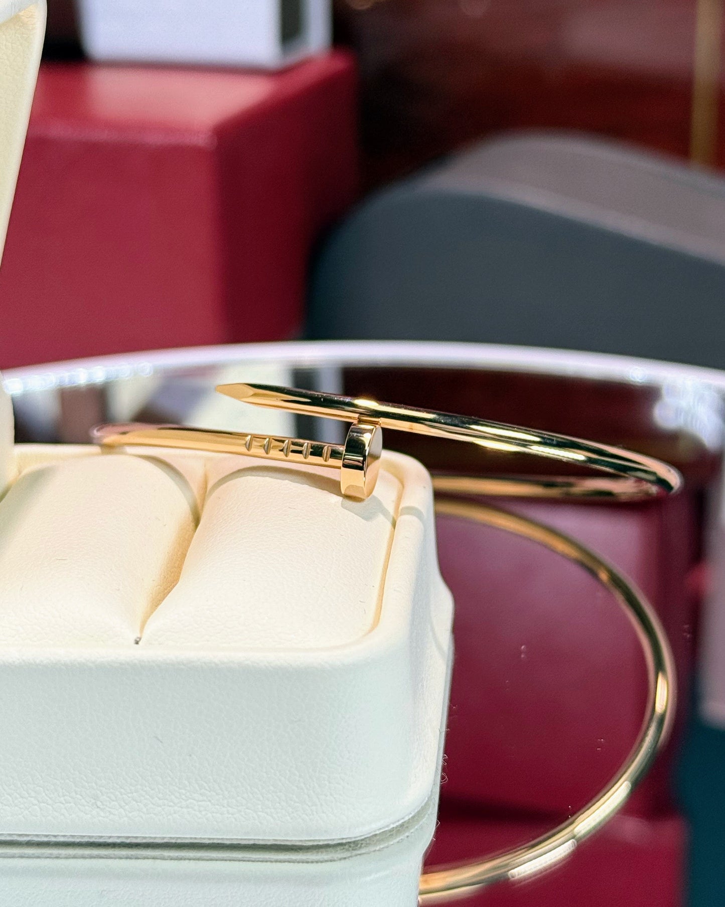 Cartier Juste un Clou Non-paved 18k Rose Gold Bracelet Small Model