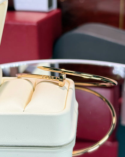 Cartier Juste un Clou Non-paved 18k Rose Gold Bracelet Small Model