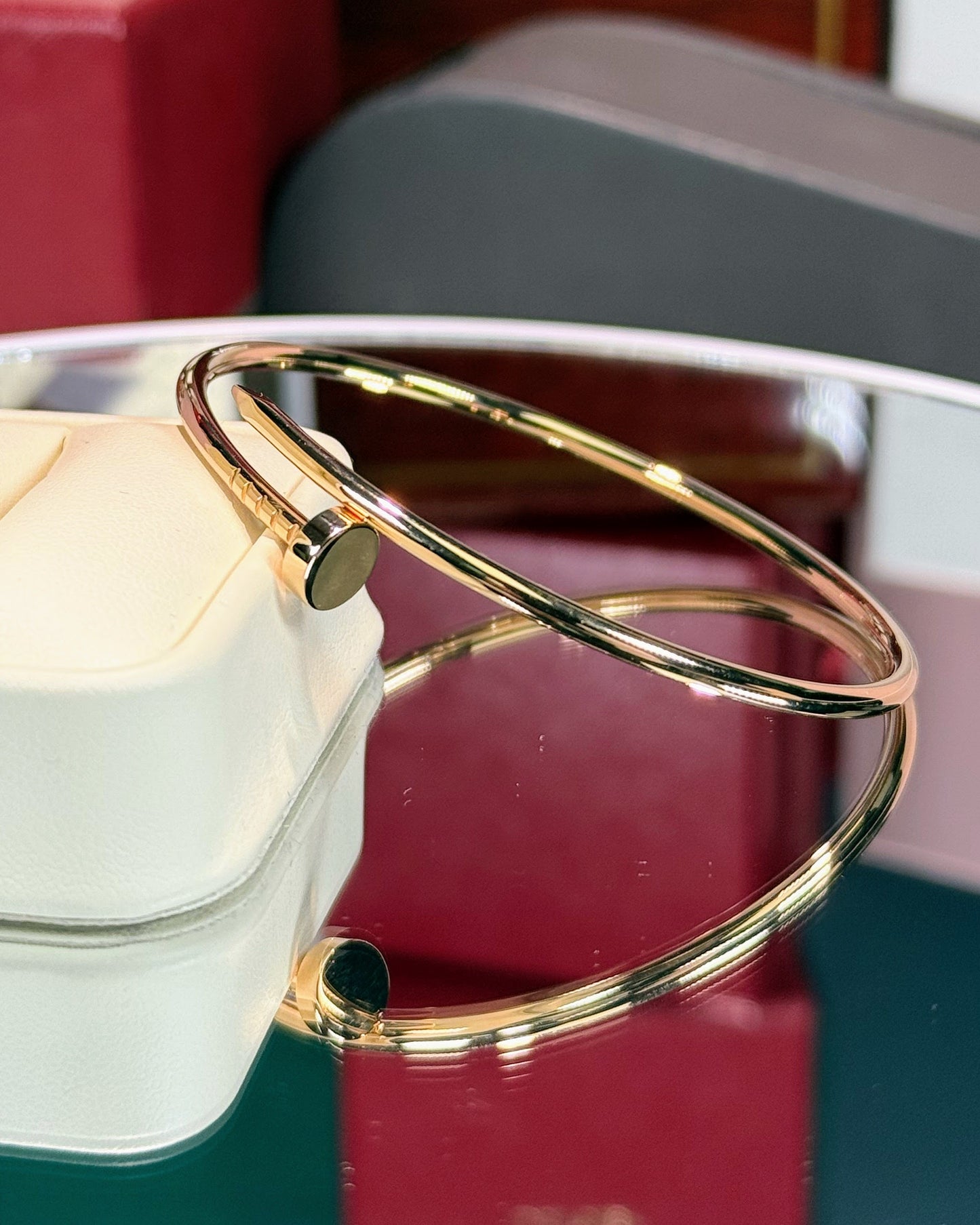 Cartier Juste un Clou Non-paved 18k Rose Gold Bracelet Small Model