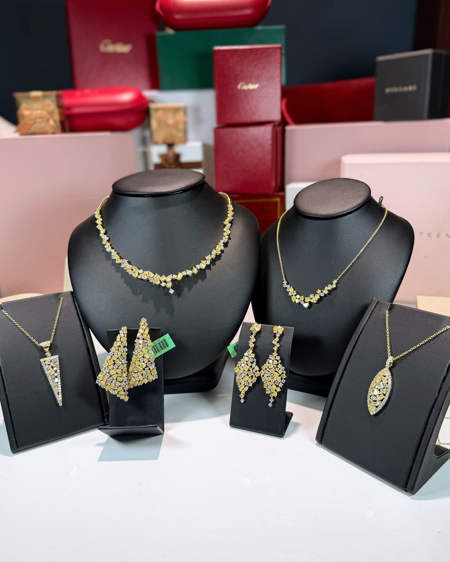 Yellow Diamond 14k Yellow Gold Necklace