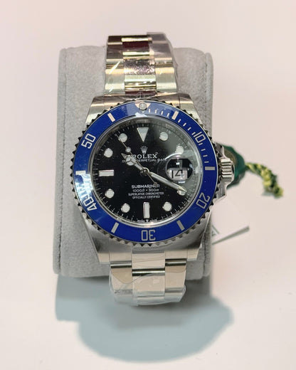 Rolex White Gold Submariner Date 68AA9696 Bright Black Dial 126619LB