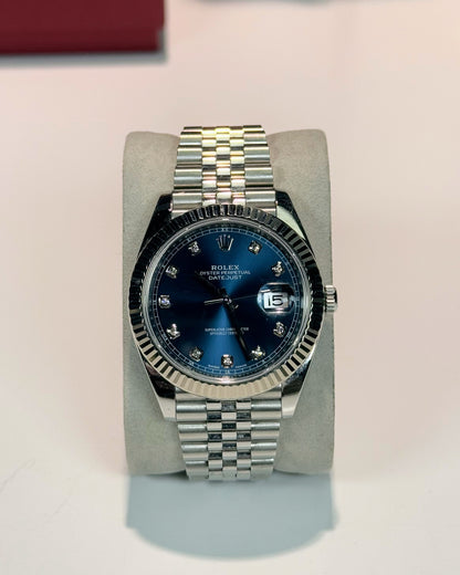 Rolex Datejust 41mm Bright Blue Dial 126334