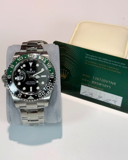 Rolex GMT Master II Black Dial 126720VTNR