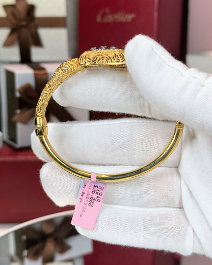 14k Yellow Gold Filigree Bracelet