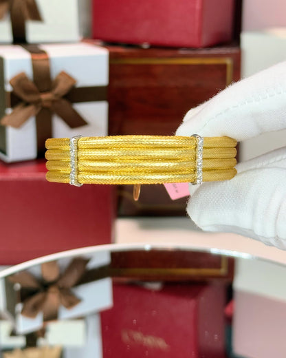14k Yellow Gold Rope Bracelet