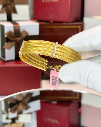 14k Yellow Gold Rope Bracelet