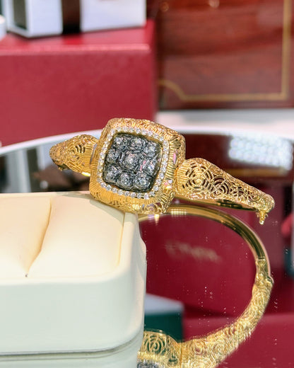 14k Yellow Gold Filigree Bracelet